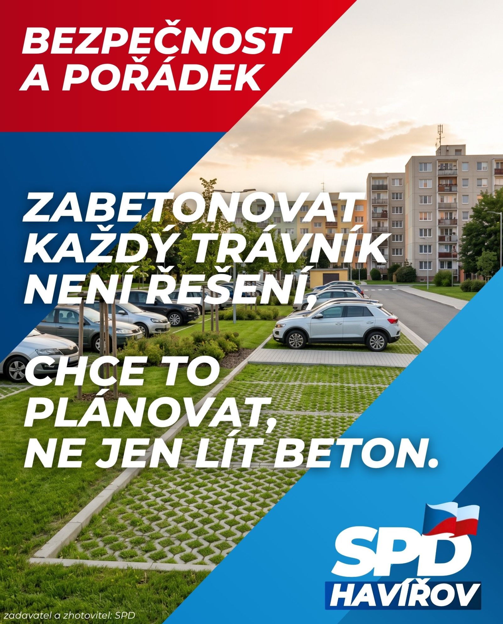 Víc parkování i zeleně - dá se to skloubit